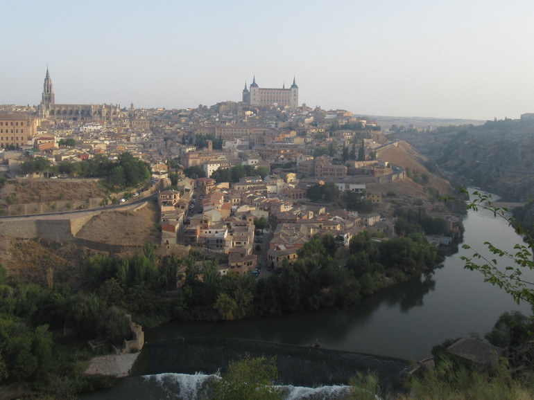 Panoramisch uitzicht over Toledo